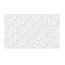 Glass protective pads - 7/8x1/16 inch - 15pcs