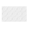Glass protective pads - 7/8x1/16 inch - 15pcs