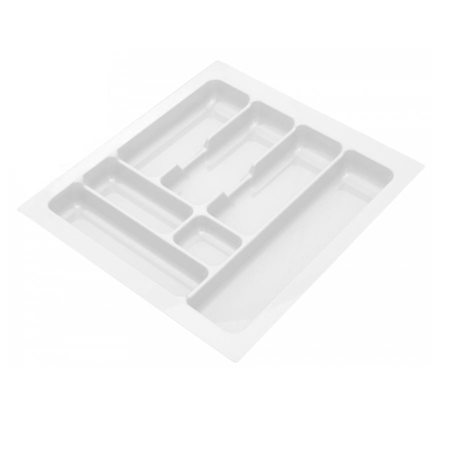 Kitchen drawer liners for Cabinet 20 inch, Depth: 19-5/16 inch - White Cutlery Tray NTP 