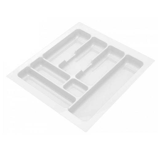 Kitchen drawer liners for Cabinet 20 inch, Depth: 19-5/16 inch - White Cutlery Tray NTP 
