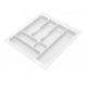 Kitchen drawer liners for Cabinet 20 inch, Depth: 19-5/16 inch - White Cutlery Tray NTP 
