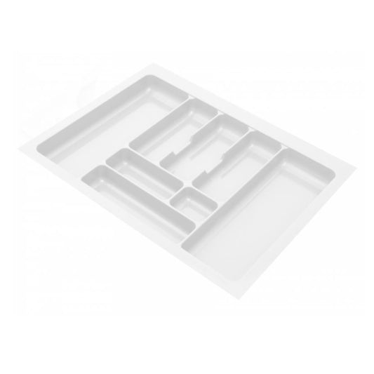 Kitchen drawer liners for Cabinet 28 inch, Depth: 19-5/16 inch - White Cutlery Tray NTP 