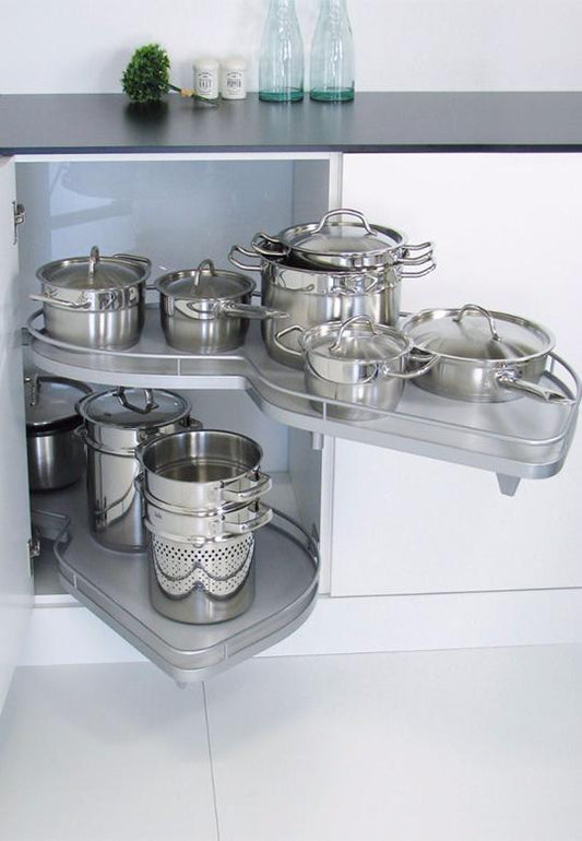 Le Mans I Arena Classic Silver 450 Right Grey Corner Unit PEKA 