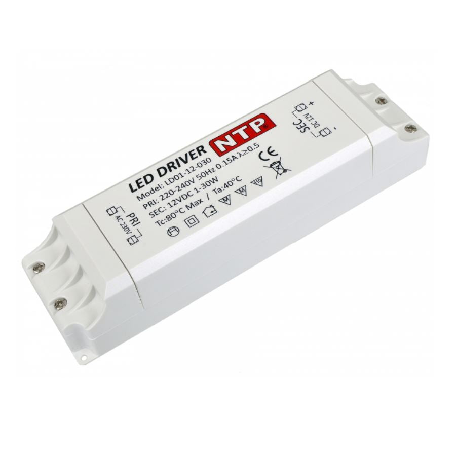 LED Lighting Power Supply (no wiring) NTP 30W 