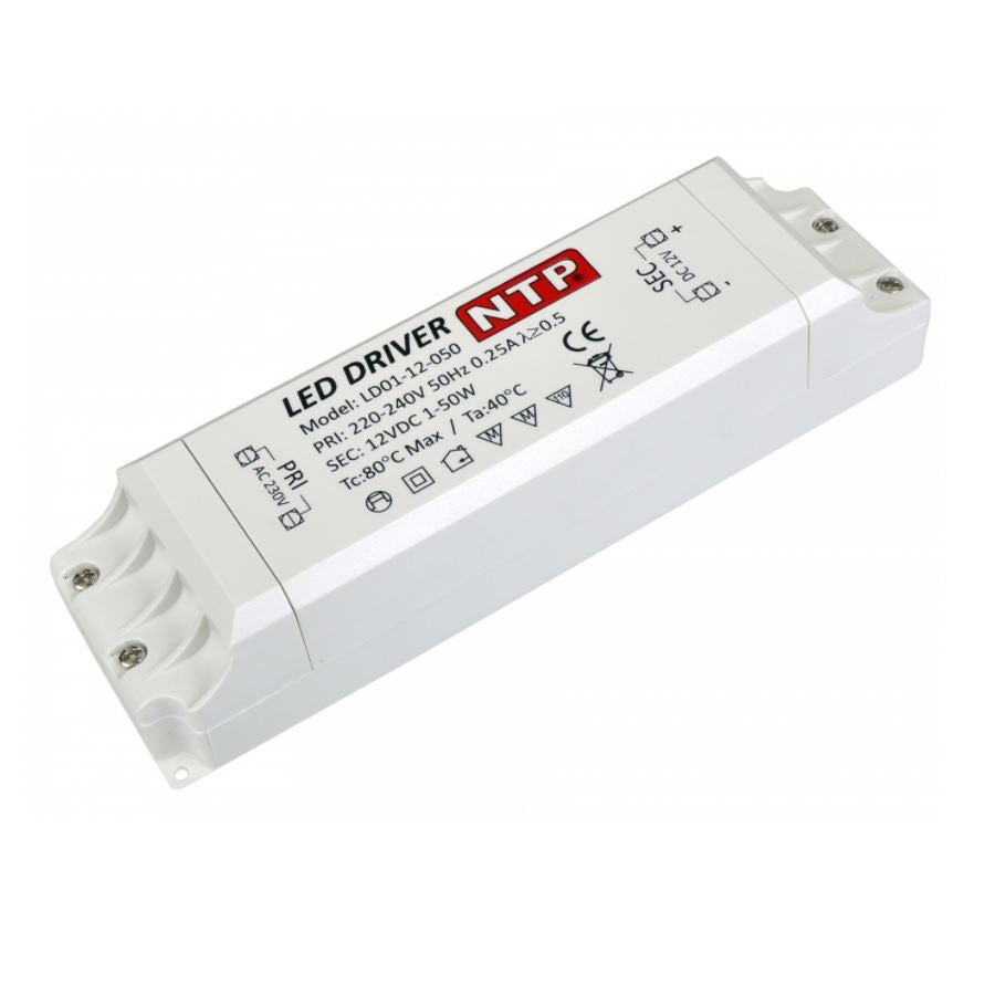 LED Lighting Power Supply (no wiring) NTP 50W 