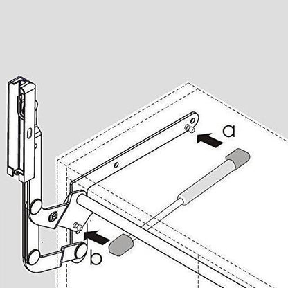 LIFT-O-MAT Gas Spring - 320N Kesseböhmer 