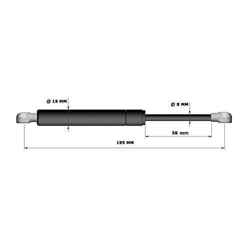 LIFT-O-MAT Gas Spring - 320N Kesseböhmer 