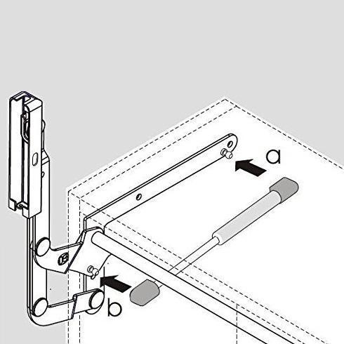 LIFT-O-MAT Gas Spring - 380N Kesseböhmer 