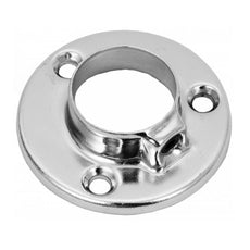 Low Flange for 1 inch Pipe, Chrome