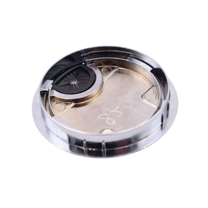 Metal Desk Grommet with rubber hole - Chrome 3-1/8 inch Furnica 