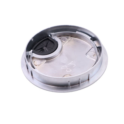 Metal Desk Grommet with rubber hole - Silver 3-1/8 inch Furnica 