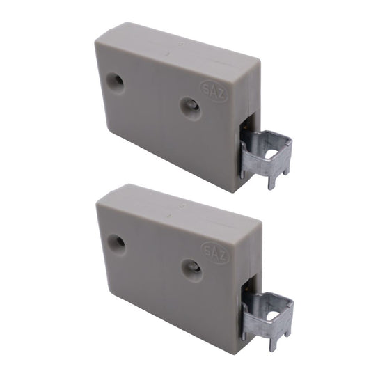 Nylon cabinet bracket, universal - L+R, 2D Eco - Grey NTP 