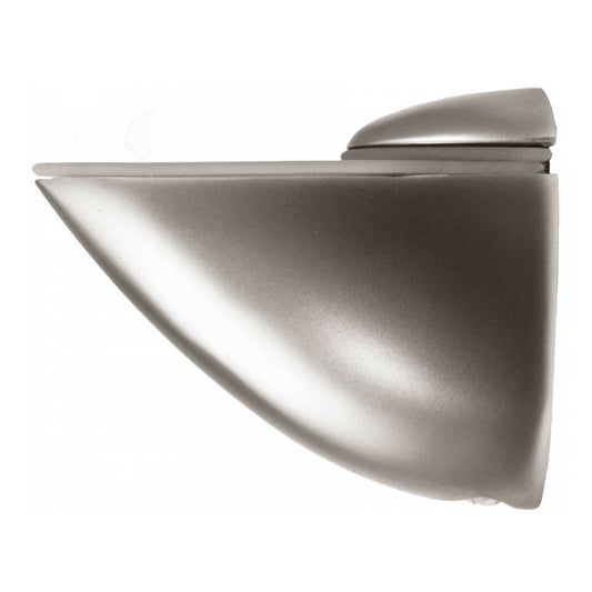 Pelican Shelf Support Bracket 1-3/8x1-9/16 inch - Satin NTP 35x40mm 