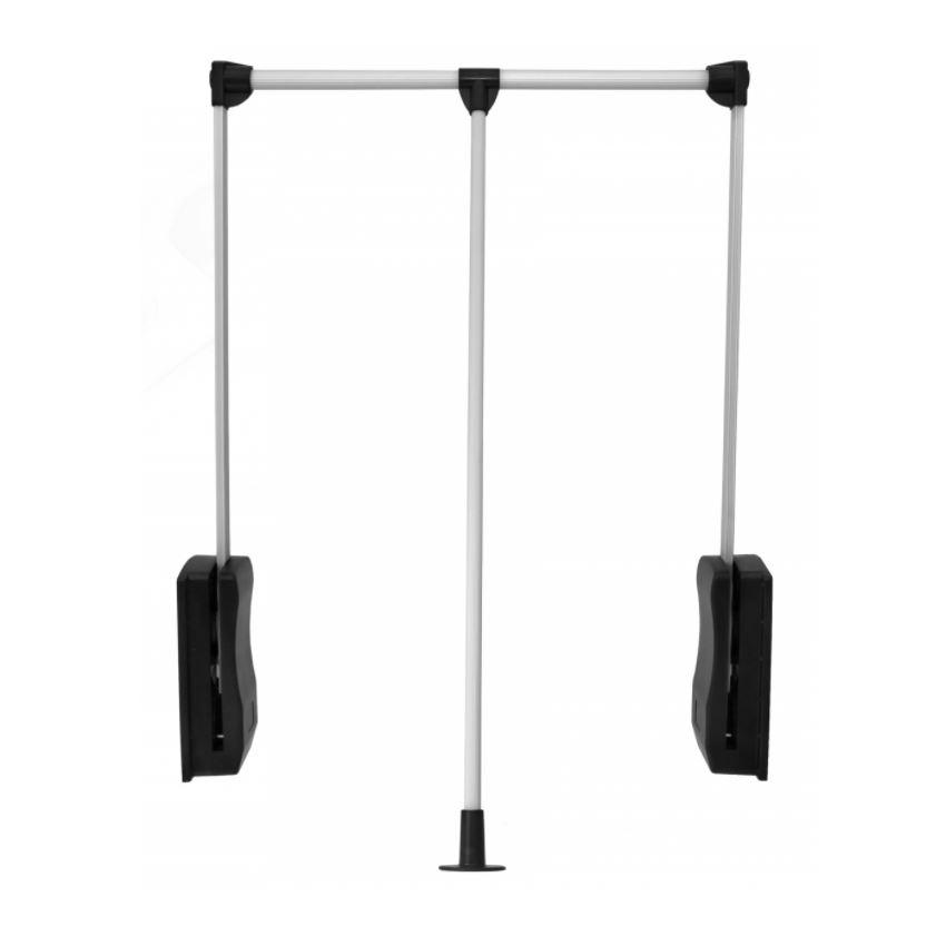 Pull Down Wardrobe Rail 17-11/16-25-5/8 inch NTP 