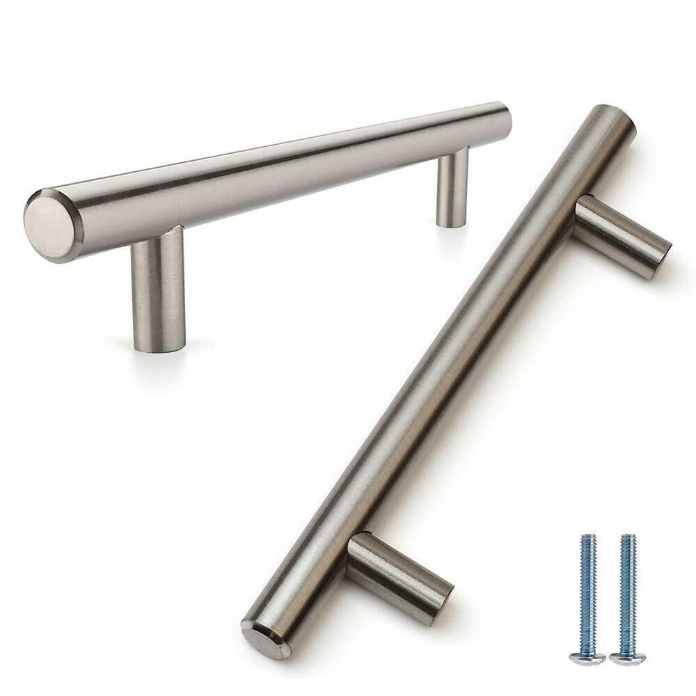 Pull handle brushed steel - 150mm Furnica 