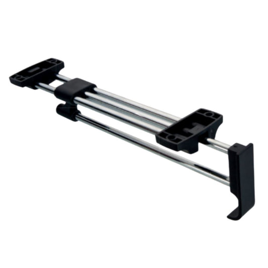 Retractable wardrobe hanger 15-3/4 inch - Chrome NTP 