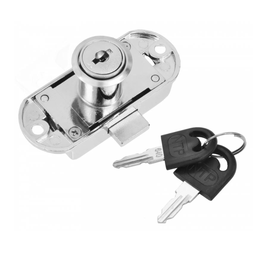 Rotatable Bar Lock 3/4x7/8 inch , 2 Bars L-39-3/8 inch, Nickel NTP 