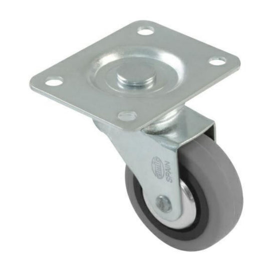Rubber castor wheel Ø1-15/16 inch Furniture wheels AMIG 