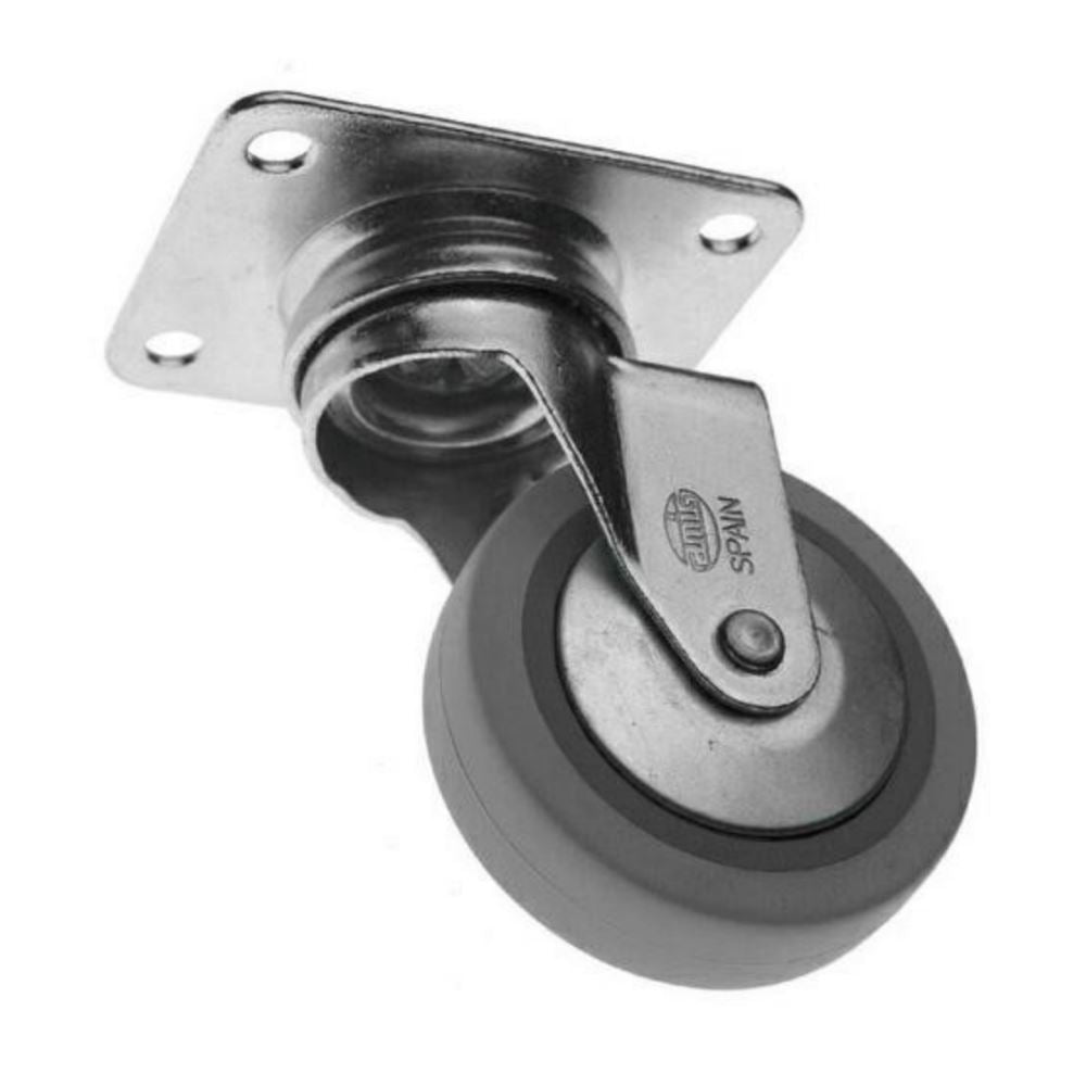 Rubber castor wheel Ø1-15/16 inch Furniture wheels AMIG 