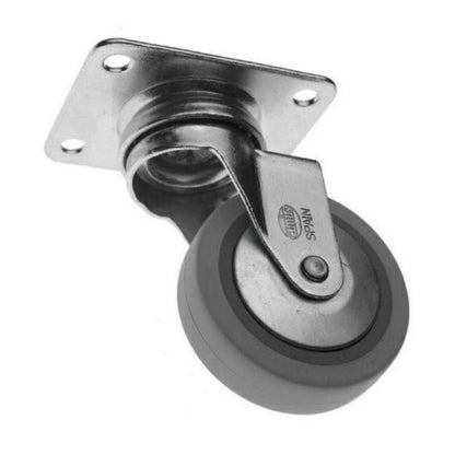 Rubber castor wheel Ø1-15/16 inch Furniture wheels AMIG 