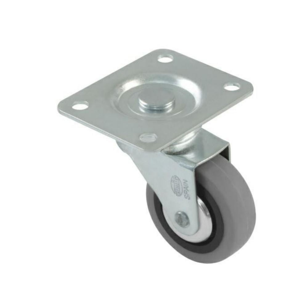 Rubber castor wheel Ø1-3/16 inch Furniture wheels AMIG 