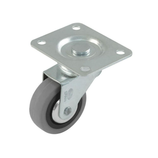 Rubber castor wheel Ø1-3/16 inch Furniture wheels AMIG 