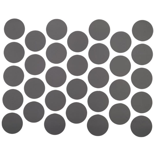 Screw cover caps Self-Adhesive - Anthracite 11/16 inch Furnica 