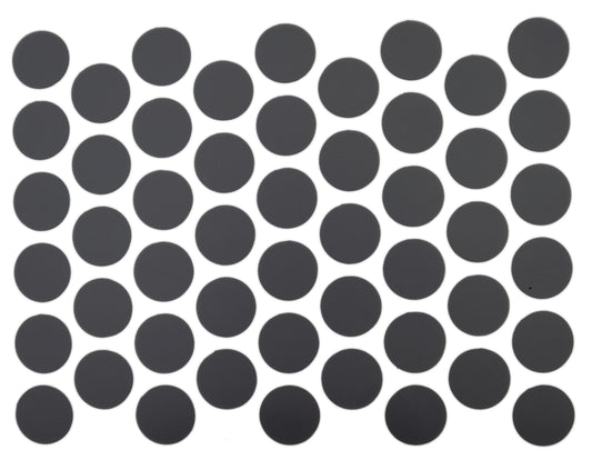 Screw cover caps Self-Adhesive - Anthracite 9/16 inch Furnica 