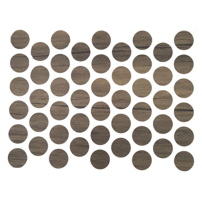 Screw cover caps Self-Adhesive - Antique Green 9/16 inch Furnica 