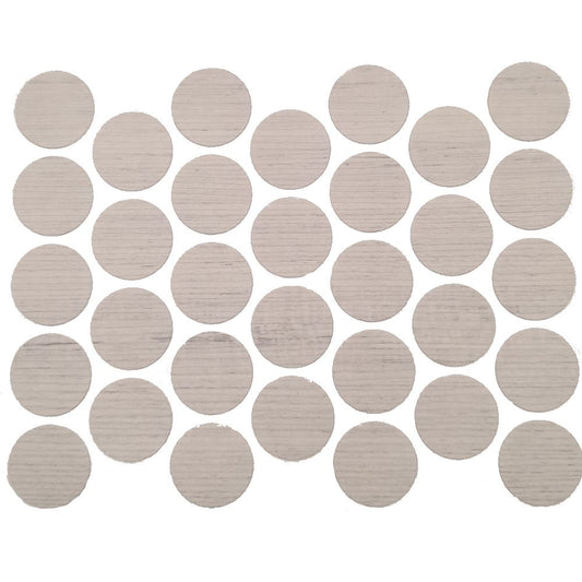 Screw cover caps Self-Adhesive - Antique White 11/16 inch Furnica 