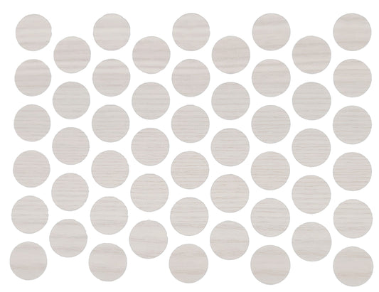 Screw cover caps Self-Adhesive - Antique White 9/16 inch Furnica 