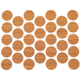 Screw cover caps Self-Adhesive - Bamboo 11/16 inch