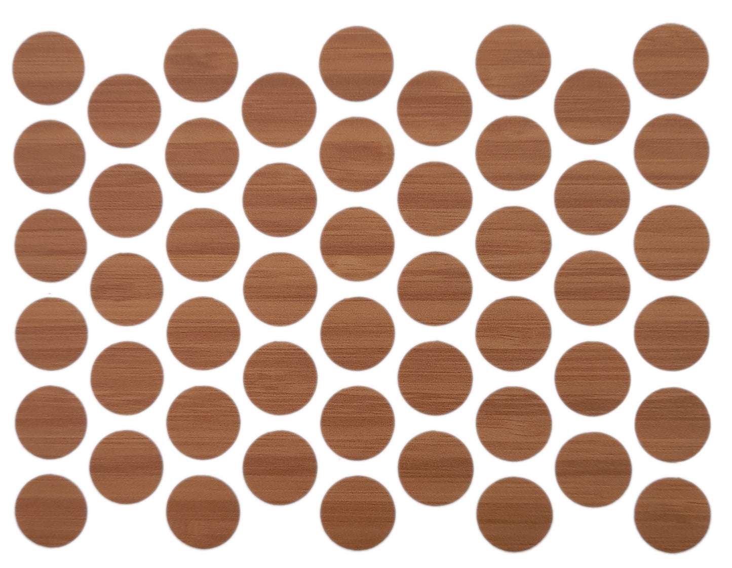 Screw cover caps Self-Adhesive - Bamboo 9/16 inch Furnica 