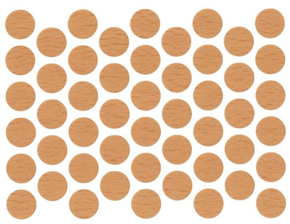 Screw cover caps Self-Adhesive - Bavaria Beach 9/16 inch NTP 