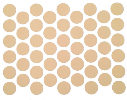 Screw cover caps Self-Adhesive - Beige 9/16 inch NTP 