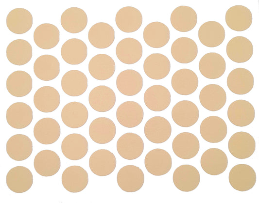 Screw cover caps Self-Adhesive - Beige 9/16 inch NTP 