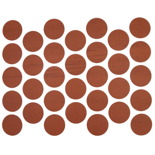 Screw cover caps Self-Adhesive - Birch 11/16 inch Furnica 