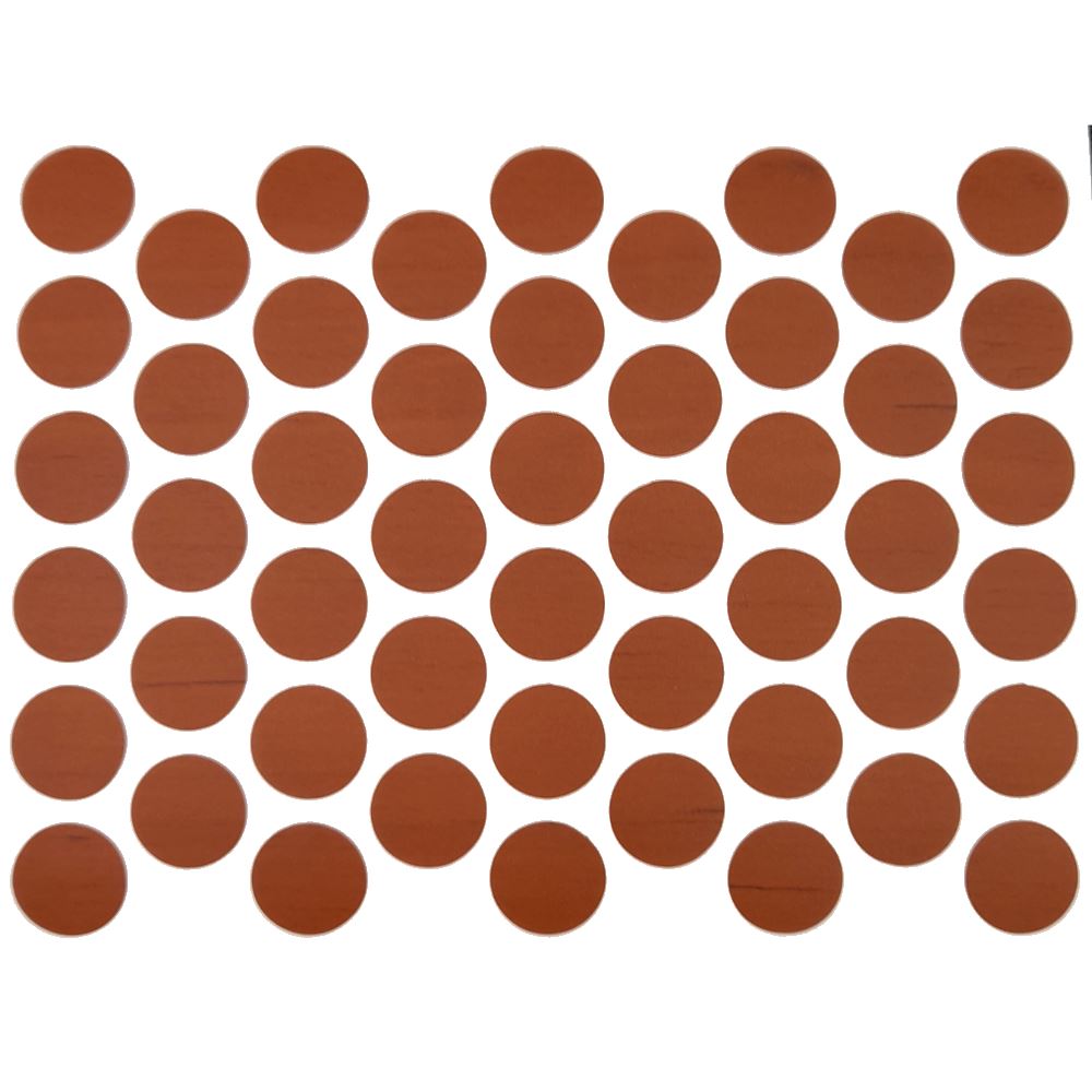 Screw cover caps Self-Adhesive - Birch 9/16 inch Furnica 