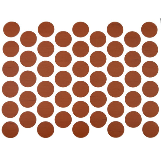 Screw cover caps Self-Adhesive - Birch 9/16 inch Furnica 