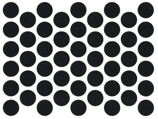 Screw cover caps Self-Adhesive - Black 9/16 inch Caps NTP 