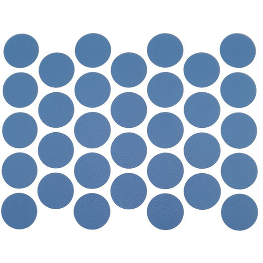 Screw cover caps Self-Adhesive - Blue 11/16 inch Furnica 