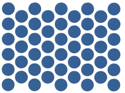 Screw cover caps Self-Adhesive - Blue 9/16 inch NTP 