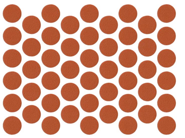 Screw cover caps Self-Adhesive - Brown 9/16 inch NTP 