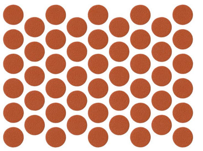 Screw cover caps Self-Adhesive - Brown 9/16 inch NTP 