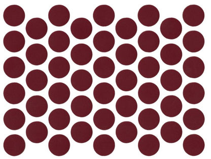Screw cover caps Self-Adhesive - Burgundy 9/16 inch NTP 