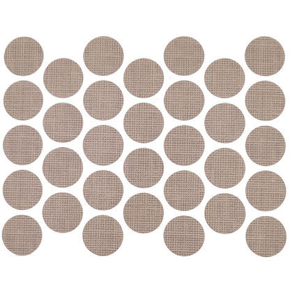Screw cover caps Self-Adhesive - Cotton Latte 11/16 inch Furnica 