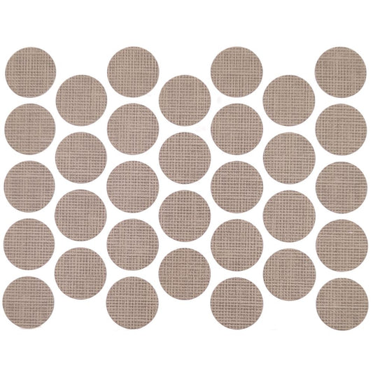 Screw cover caps Self-Adhesive - Cotton Latte 11/16 inch Furnica 