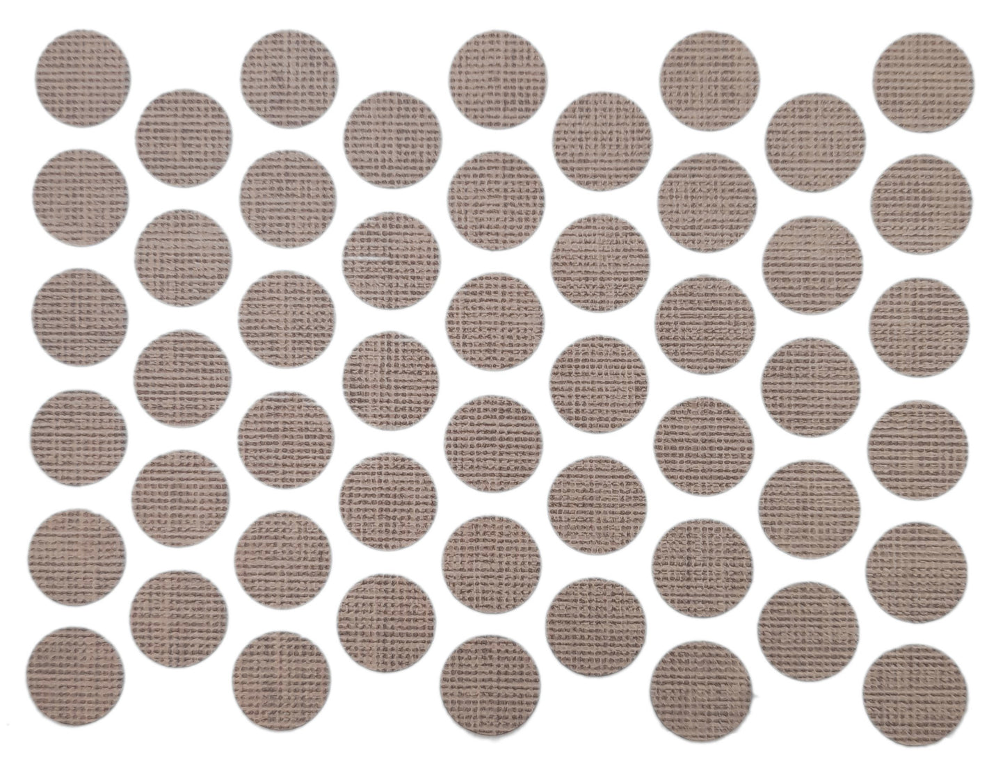 Screw cover caps Self-Adhesive - Cotton Vision 9/16 inch Furnica 
