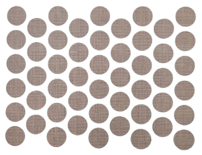 Screw cover caps Self-Adhesive - Cotton Vision 9/16 inch Furnica 