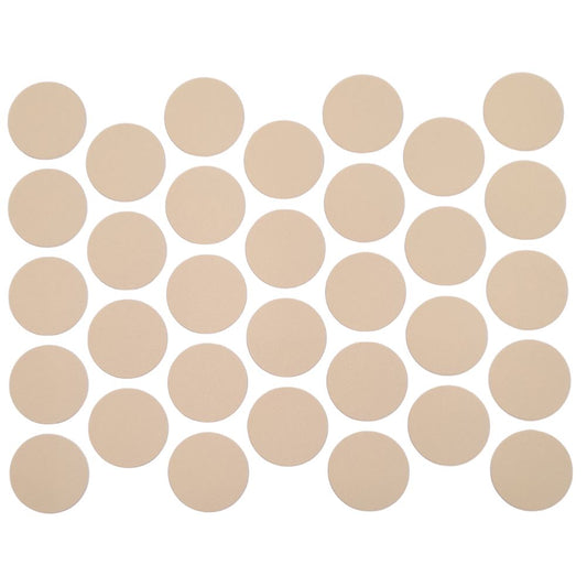 Screw cover caps Self-Adhesive - Cream 11/16 inch Furnica 